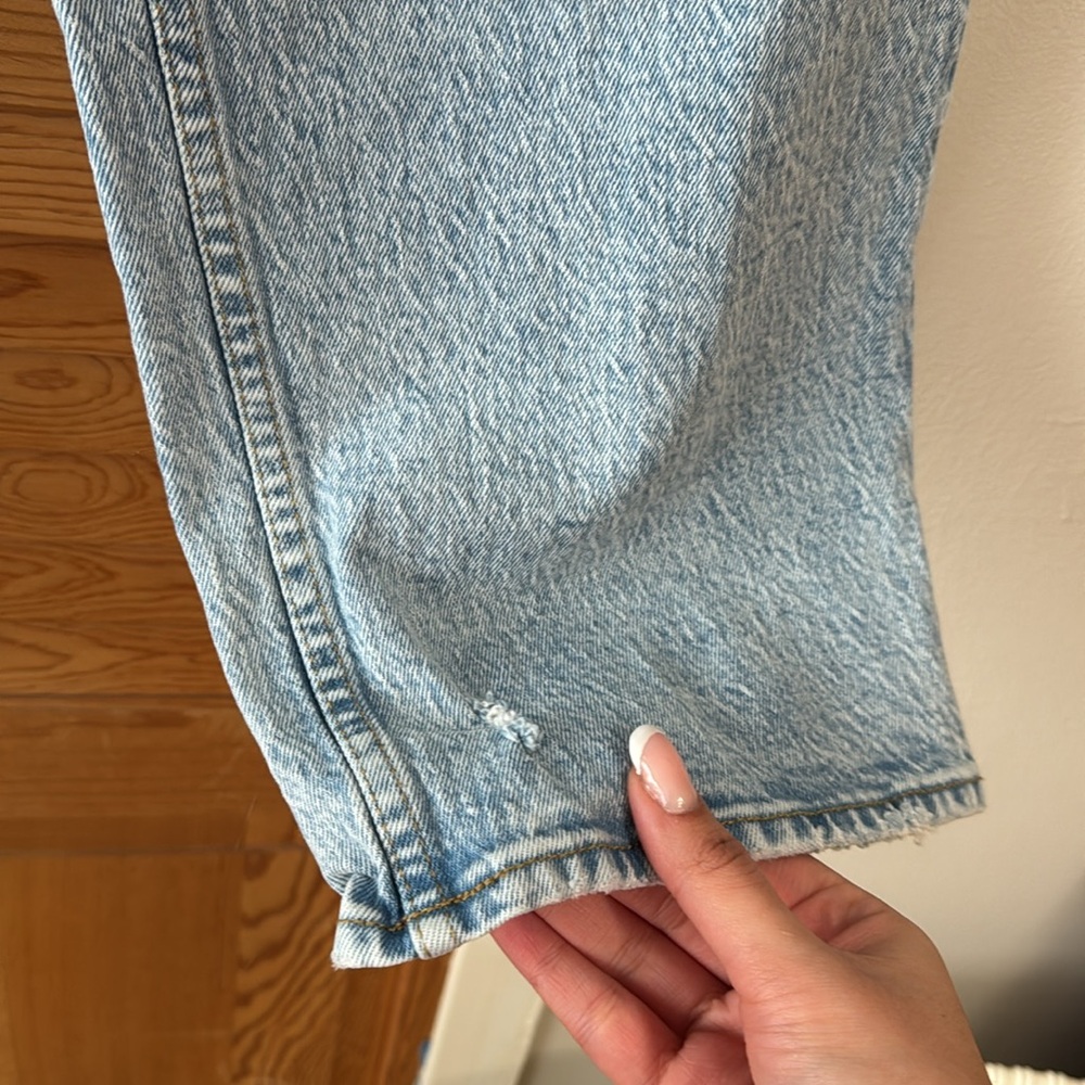 Abercrombie & Fitch The 90’s Straight Ultra High Rise Curve Love - Picture 2 of 10